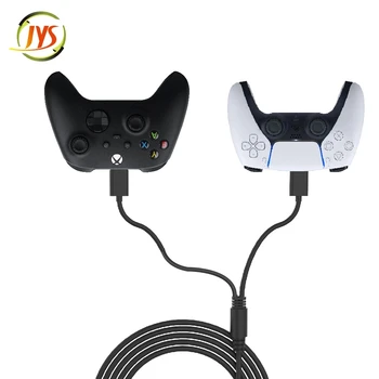 

2 In 1 Charging Cable For PS5 Controller Data Cable For Xbox Series X Gamepad Type C Charging