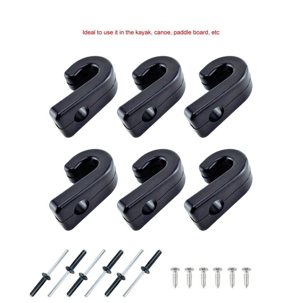 Nylon J Hooks 25pcs Nylon J Hooks Multipurpose Durable Tie Down Hook for Kayak Canoe Cord Canoes Boats Yosoo Health Gear Lashing Hooks for Kayak Nylon J Hooks 25pcs Nylon J Hooks Multipurpose Durable Tie Down Hook for Kayak Canoe Cord Canoes Boats Yosoo Health Gear Lashing Hooks for Kayak
