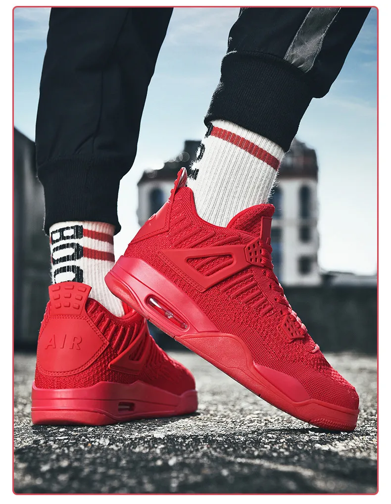 Мужская обувь Jordan, Баскетбольная обувь с воздушной подошвой, спортивные дышащие кроссовки Jordan, черная платформа Jordan, Ретро Баскетбольная обувь для мужчин