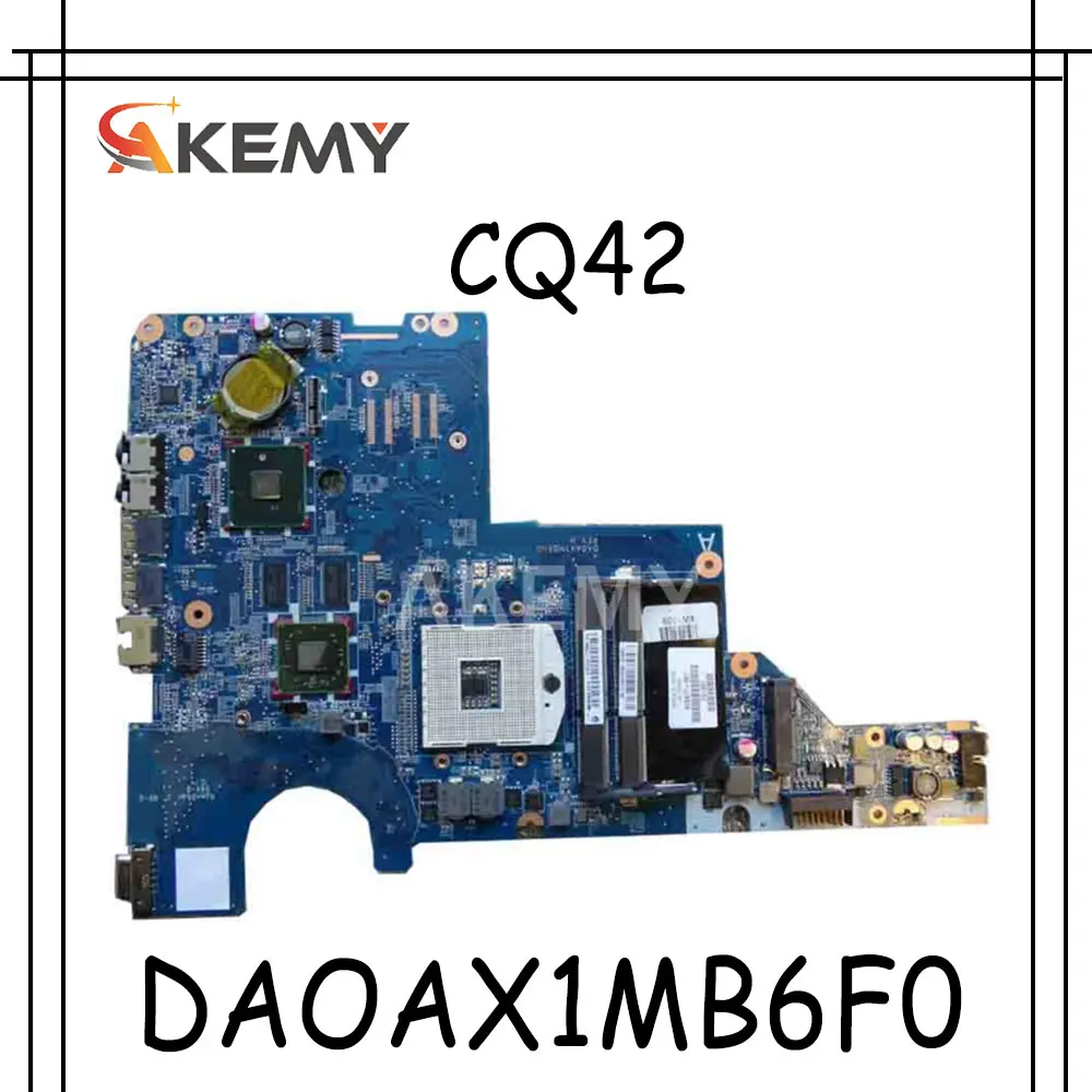 Akemy для HP CQ42 G42 G62 CQ62 Laotop материнская плата 595183-001 DAOAX1MB6F0 DA0AX1MB6H0 | Компьютеры и офис