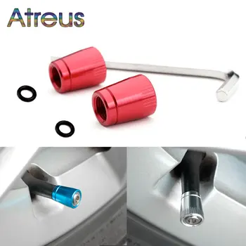 

1Set Car Styling Anti-theft Car Tire Valve Caps for Toyota Avensis c-hr RAV4 Kia Rio Honda civic Hyundai tucson 2017 Accessories