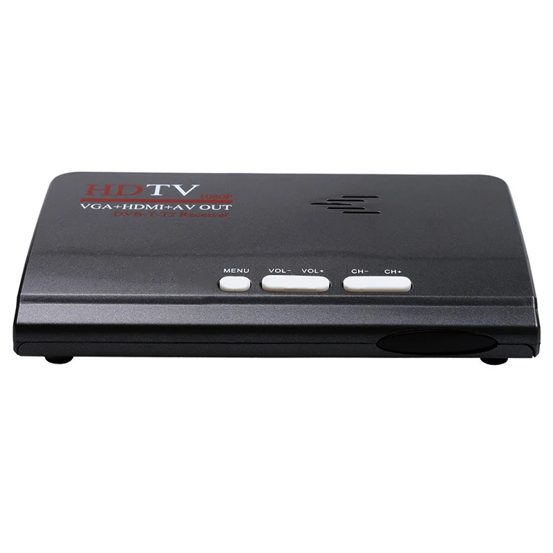 Smart Tv Box Us Plug 1080P Hd Dvb-T2/T Tv Box Hdmi Usb Vga Av Tuner Receiver Digital Set-Top Box-Eu Plug