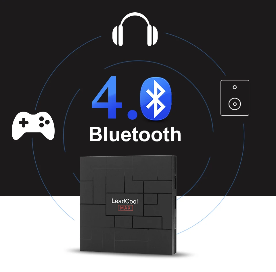 Android 9,0 Leadcool Max смарт-приставка RK3318 4K H.265 медиаплеер 4G 64G USB 3,0 двухдиапазонный wifi Leadcool Android tv box