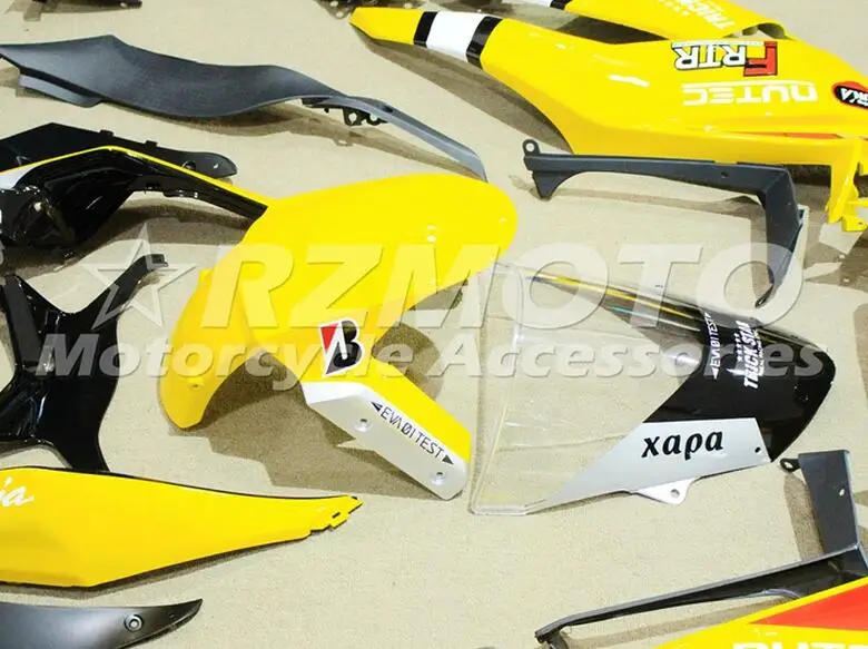 Литьевая Форма ABS обтекатель комплект подходит для Kawasaki ZX6R 2009 2010 2011 2012 Обтекатели ZX-6R 09 10 11 12 ниндзя 636 желтый на заказ