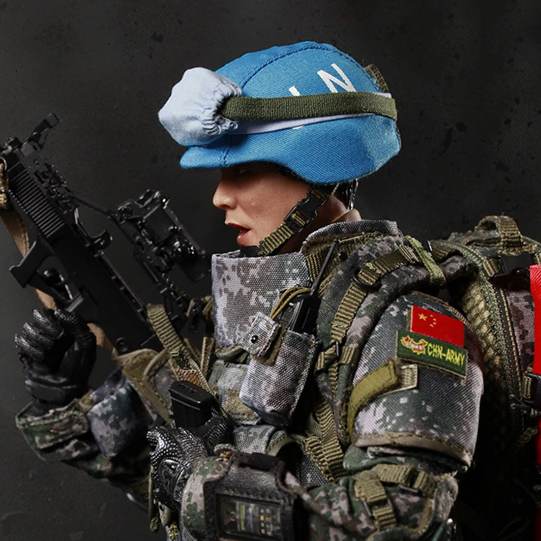 Очень рекомендуется 1 шт. 30 см 1/6 игрушечная фигурка военного солдата Модель синий шлем воины