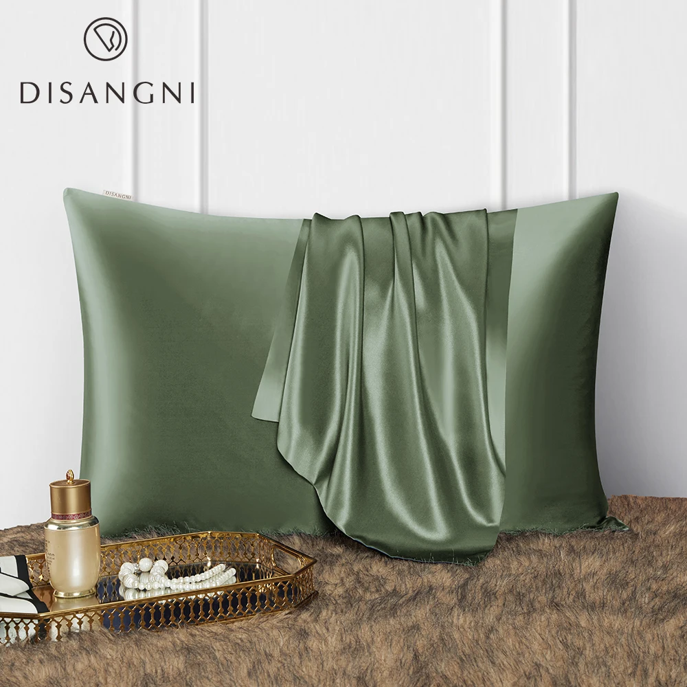 Funda Kaizen Funda De Almohada De Seda Para Cabello Y Piel, Fundas