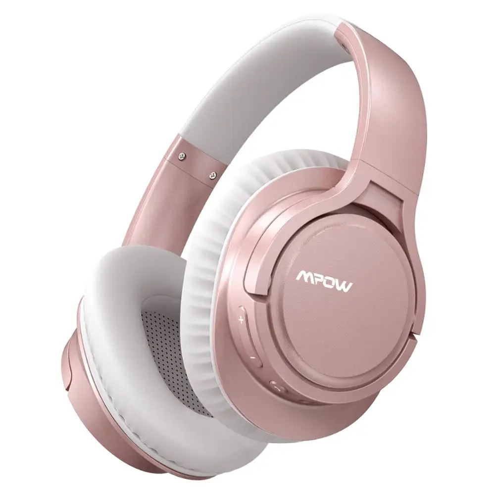 Mpow H7 Pro, беспроводной Bluetooth 5,0, наушники, 10 минут, зарядка, 2 часа, музыка, CVC6.0, шумоподавление для iPhone 11, samsung, huawei, Xiaomi - Цвет: Pink
