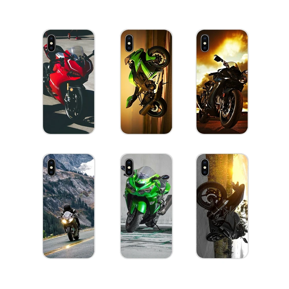 Для HTC One U11 U12 X9 M7 M8 A9 M9 M10 E9 Plus Desire 630 530 628 816 820 830 kawasaki ninja zx r Спорт Мотоцикл чехол
