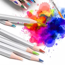 24/36/48 lapis(жидкокристаллический дисплей) Профессиональный водорастворимый цветной карандаш Премиум мягкий сердечник акварельные карандаши для художественных школьных принадлежностей