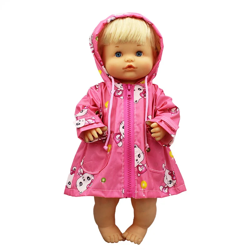 Красный дождевик подходит для куклы Nenuco Doll y su Hermanita 42 см аксессуары кукол |