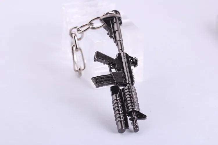 Новые реалистичные Пистолеты оружие брелок мини CF Cross Fire AK47 металлический для