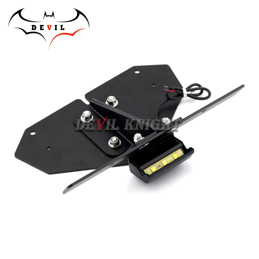 License Plate Holder LED Light For KAWASAKI ZX14R NINJA 2006-, ZZR1400 2006- Motorcycle Tail Tidy Fender Eliminator
