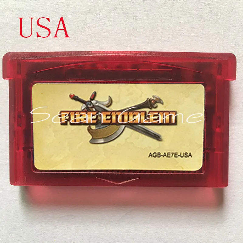 32 Bit USA Video Game Cartridge Card Fire Emblem The Binding Blade Version - Цвет: Fire Emblem