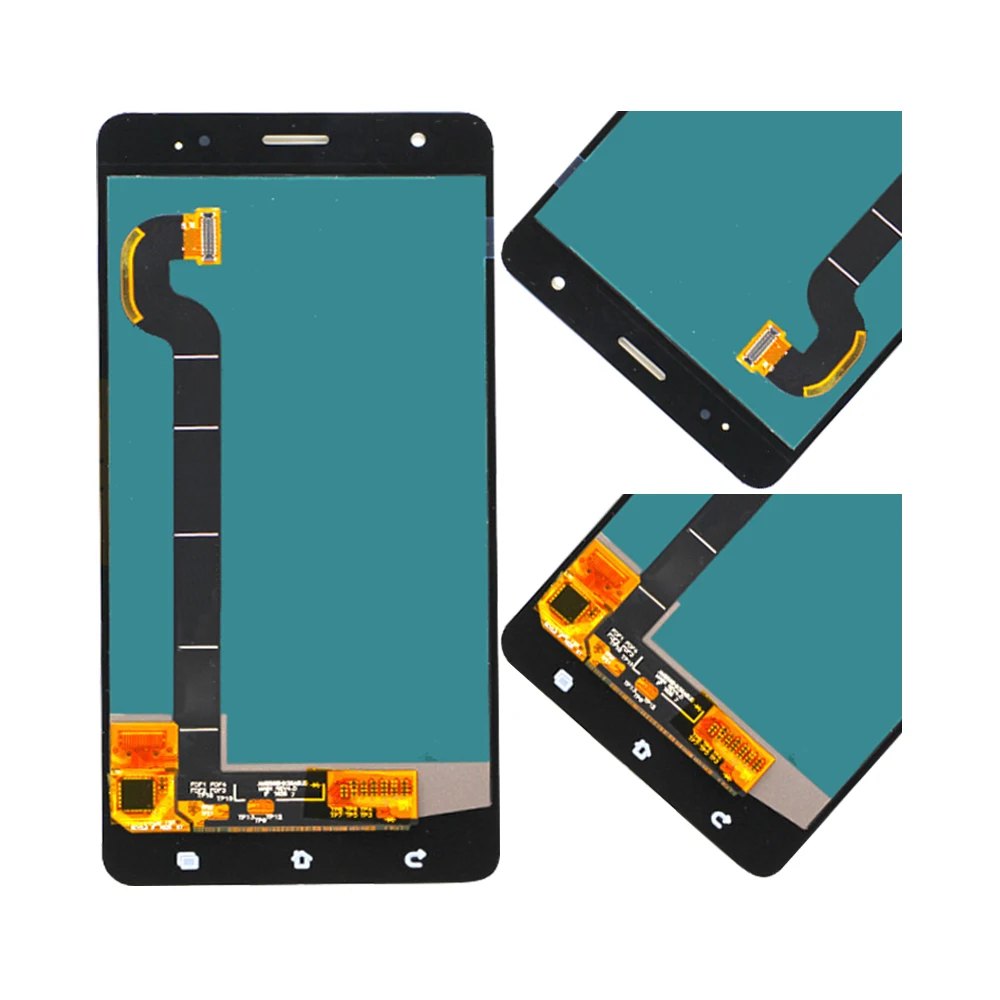 5," для ASUS Zenfone 3 Deluxe ZS570KL lcd кодирующий преобразователь сенсорного экрана в сборе для Asus zs570kl Замена дисплея Z016D