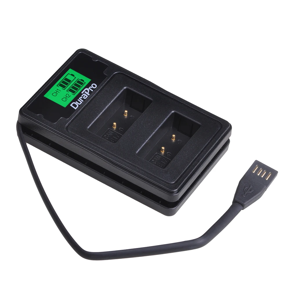 DuraPro 4 x 1040mAh LP-E17 LP E17 Camera Battery+ LCD USB Dual Charger for canon EOS Rebel T6i 750D T6s 760D M3 8000D Kiss X8i