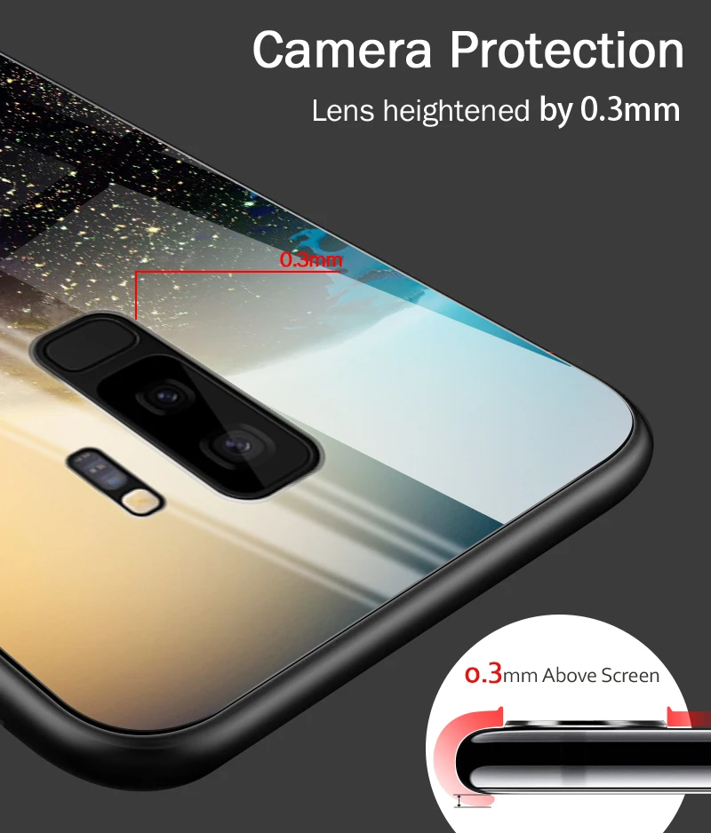 Роскошный чехол для телефона для OnePlus 3 3t 5 5, 6 комплектов/партия, размер 6T 7 7 Pro закаленное стекло чехол для Samsung Galaxy S8 S9 S10 плюс противоударный Твердый Чехол