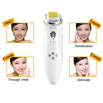 

Rechargeable RF Radio Frequency Facial Lifting Tightening Skin Rejuvenation Massager Wrinkle Removal Thermage with LED Red Light