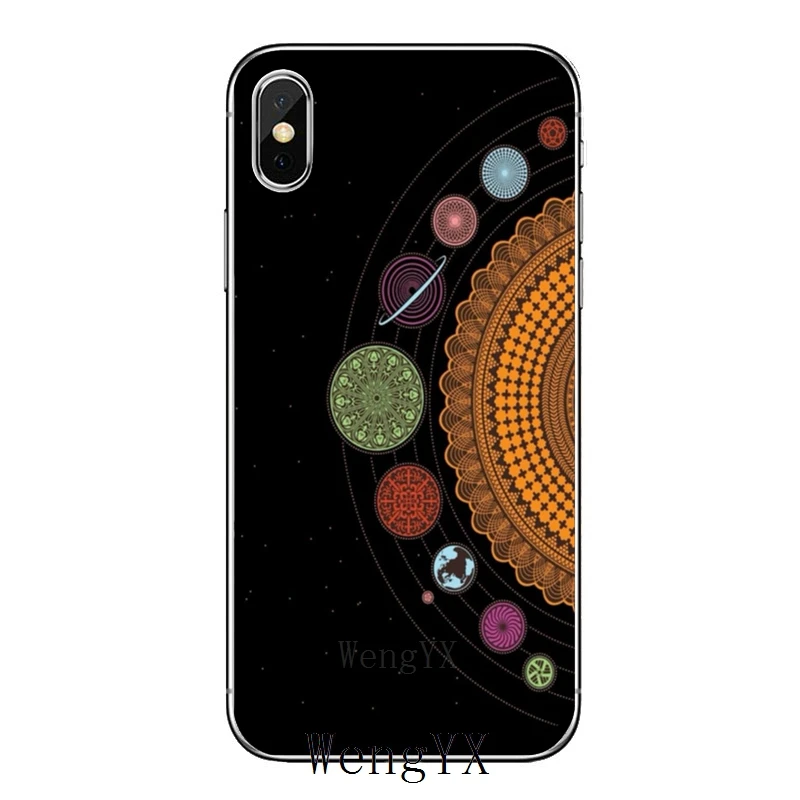 Мандала чакра Йога силиконовый мягкий чехол для iPhone 11 Pro XS Max XR X 8 7 6 6S Plus 5 5S SE - Цвет: Chakra-Yoga-C-03