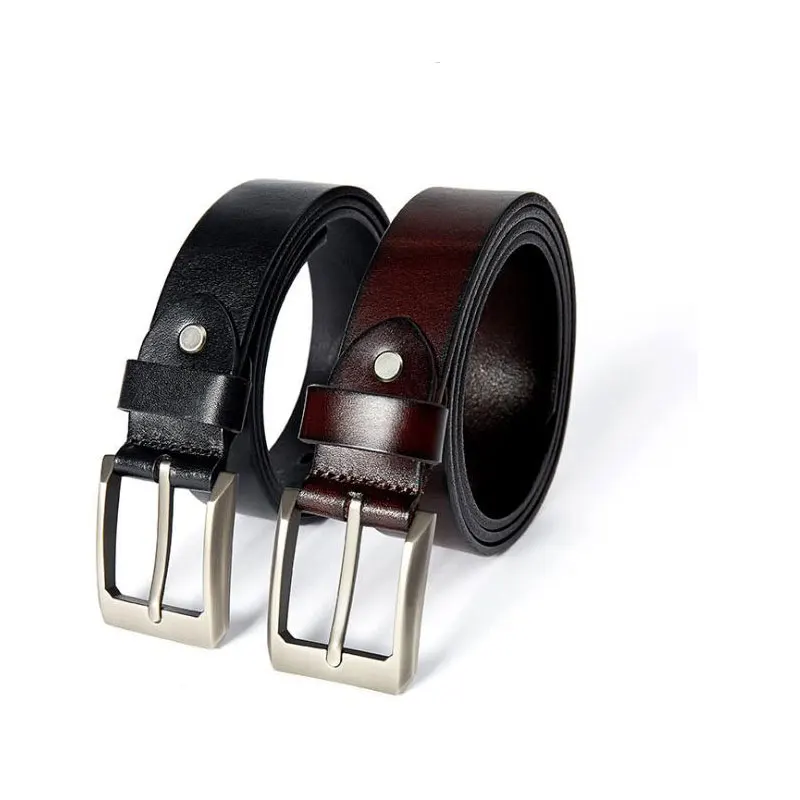 

Premium Qualit Fashion Men's 100% Cow Genuine Leather Handmade Dress Strap Belt Classic Designs for Work Business and Casual