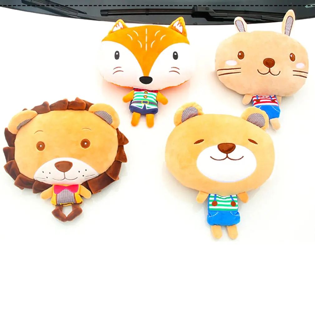 Cartoon Car Head Supports Memory Foam Head Pillow Car Seat Head Neck Rest Massage Memory Foam Cushion Support Headrest Pillow