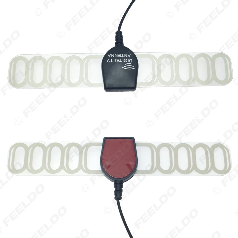 FEELDO 1 компл автомобиля ТВ цифровой сигнал DVB-T 2in1 FM/радио антенный усилитель F разъем# AM897