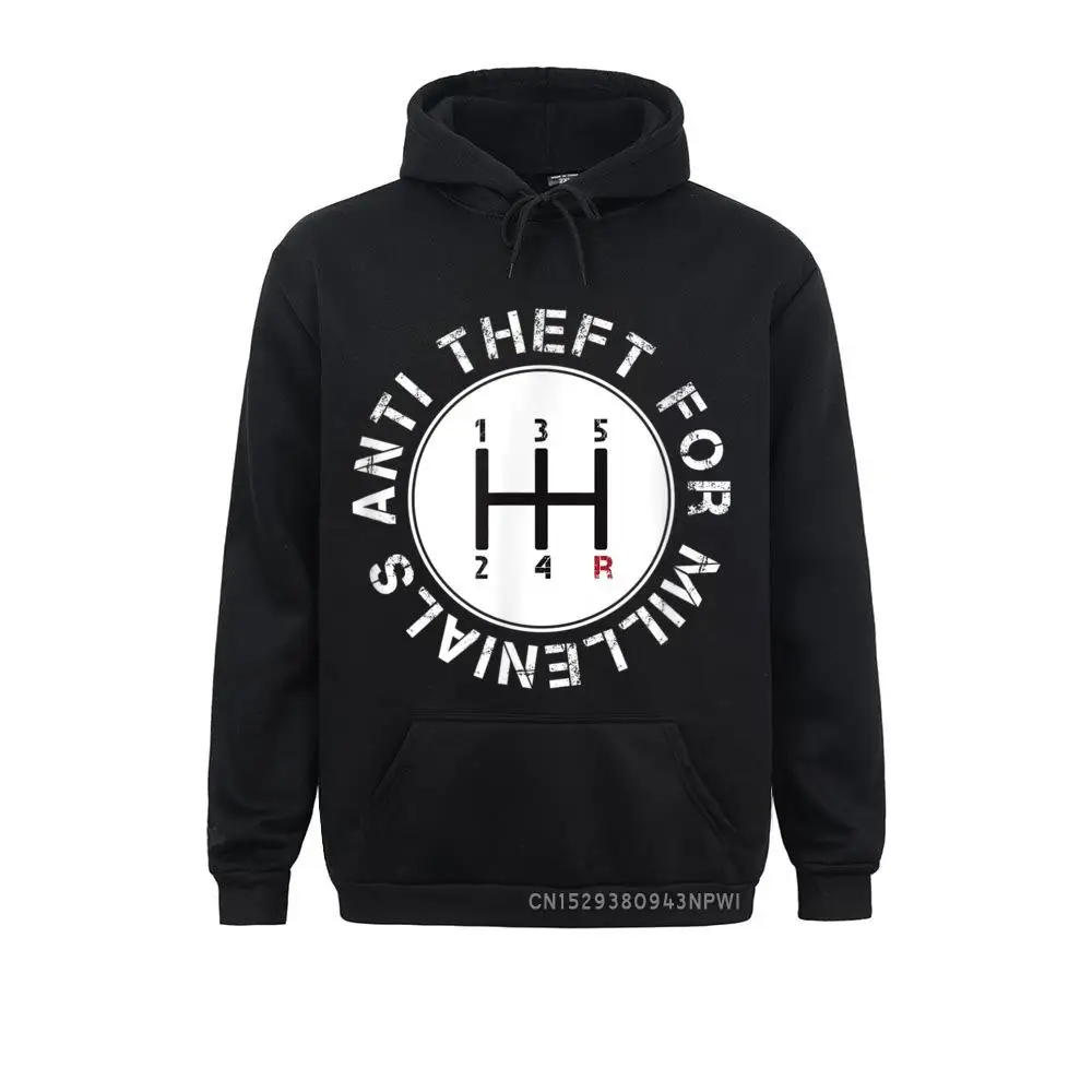 

Anti Theft For Millenials Funny Manual Transmission Hoodie Printed On Sweatshirts Faddish Men Hoodies Vintage Long Sleeve Hoods
