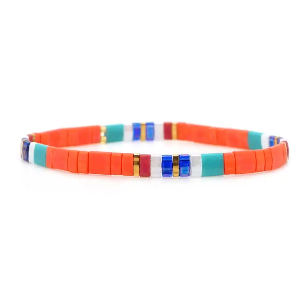 Go2boho Miyuki браслет для женщин подарок Tila Браслеты Boho летние пляжные ювелирные