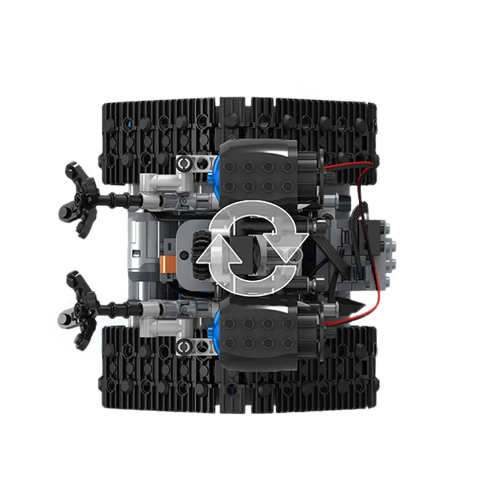 Technic City пульт дистанционного управления RC бульдозер Электрический конструктор строительные блоки Technic совместим с инженерными 408 шт. игрушки подарки