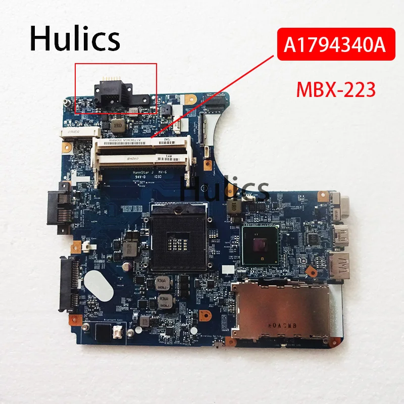 Hulics оригинальная материнская плата для ноутбука SONY Vaio VPCEB33FM PCG-71318L MBX-223 M971 1P-0106J00-6011