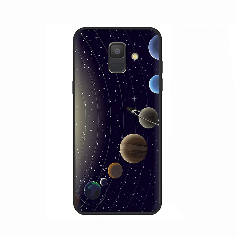 Космическая планета Мягкий силиконовый чехол для телефона для samsung A3 A5 A6 плюс A7 A8 A9 A10s 20С 30С 40С с 50s 60 70 J6 - Цвет: B3
