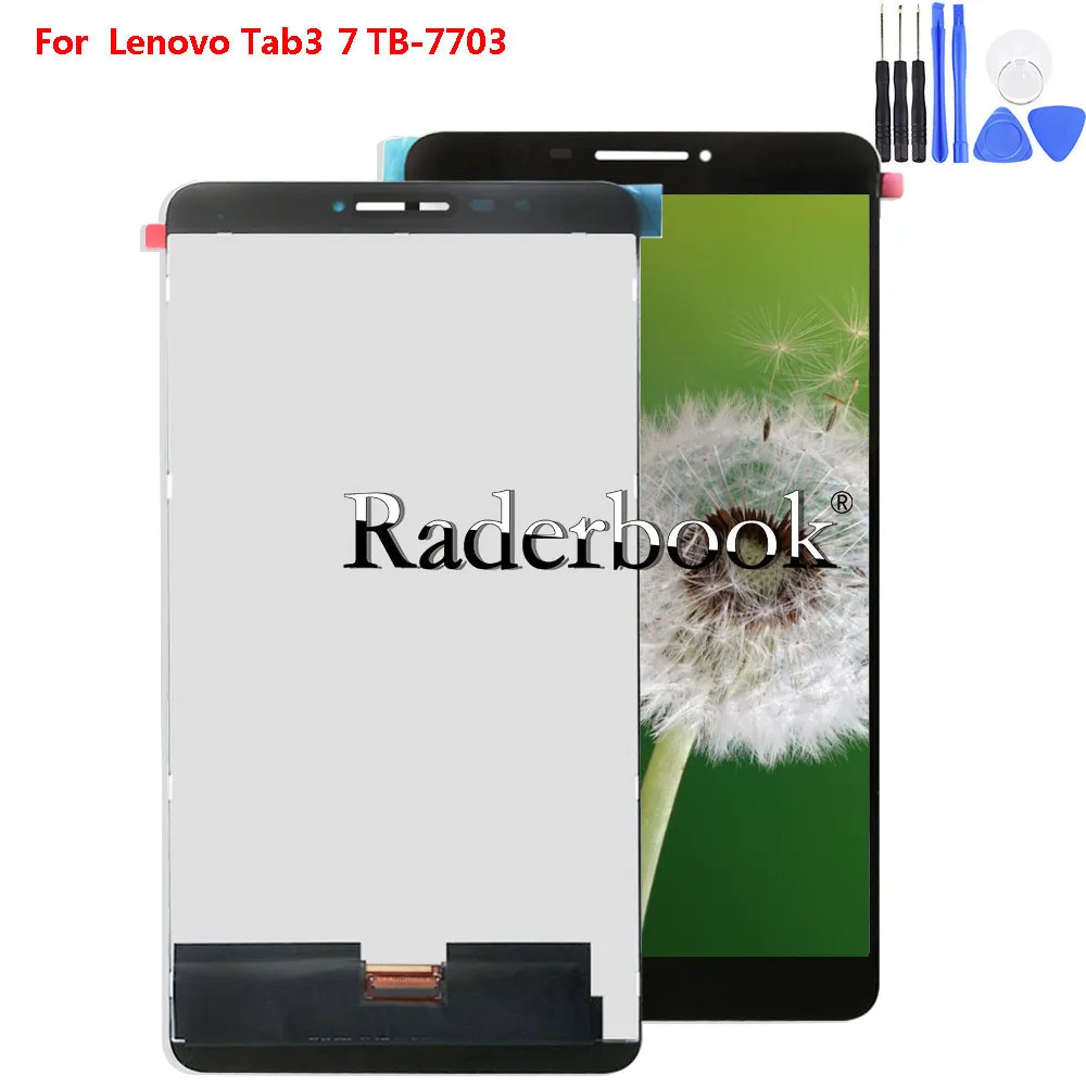 

7' Inch'' LCD Display + Touch Screen Digitizer Glass Assembly For Lenovo TB-7703 Tablet Pc Parts