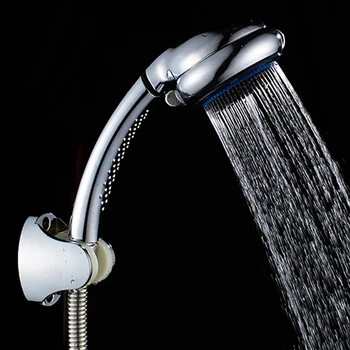 

Bathroom Shower Head Big Panel Round Rain Head Water Saver Classic ABS Plastic Design Showerhead Home Hardware Accessories