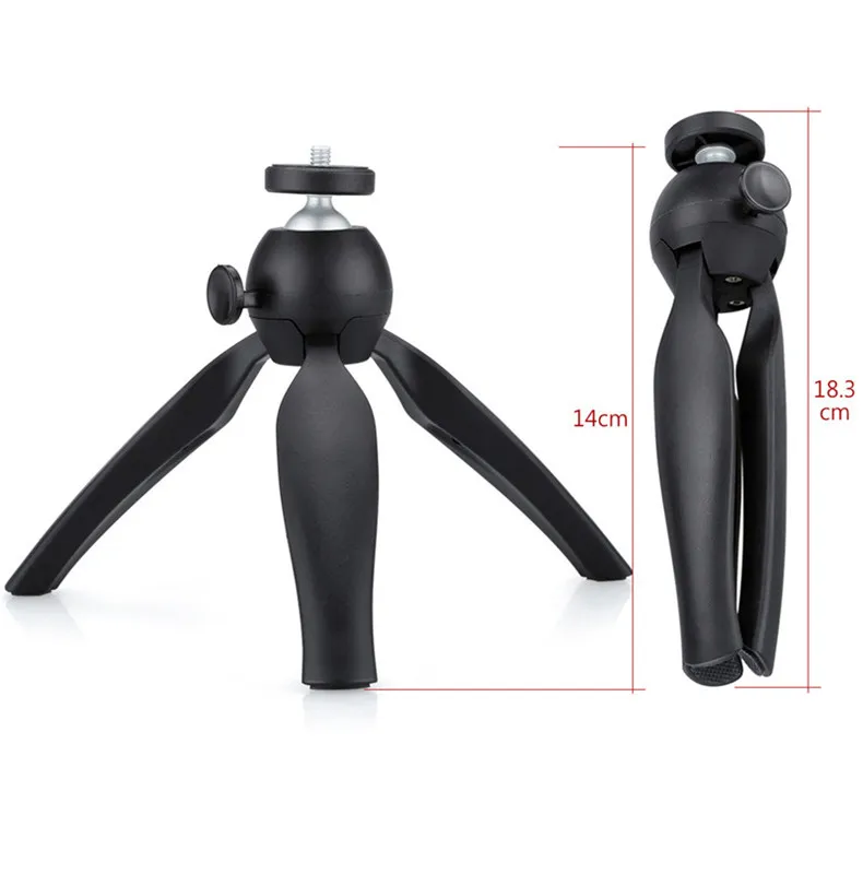 Настольный мини-штатив с поворотной шариковой головкой на 360 градусов для DSLR DVR Экшн-камер, мини-веб-камера, Настольный держатель для смартфона