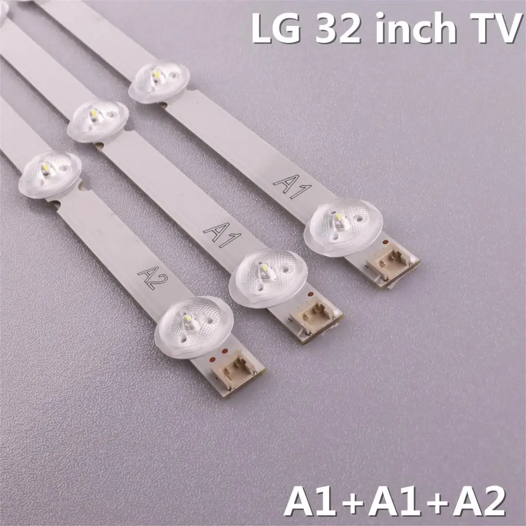 630 мм светодиодный Подсветка для LG 3" ТВ 32LN5100 32LN520B 6916L-1106A 6916L-1105A 6916L-1204A 32ln570V 32LN545B 32LN5180 6916L 1295A