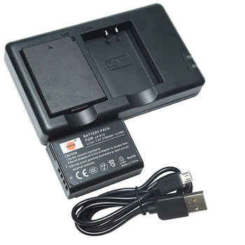 

2pcs 2100mAh 7.4V DSTE LP-E10 LP E10 DSLR Camera Battery 1*Charger for Canon 1100D 1200D 1300D Rebel T3 T5 KISS X50 X70