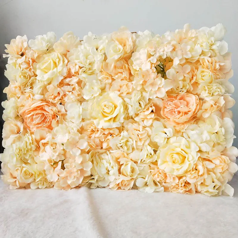 Flower Wall Simulation Background Wedding Event Decoration Supplies Shooting Flower Row Arch Photography Props