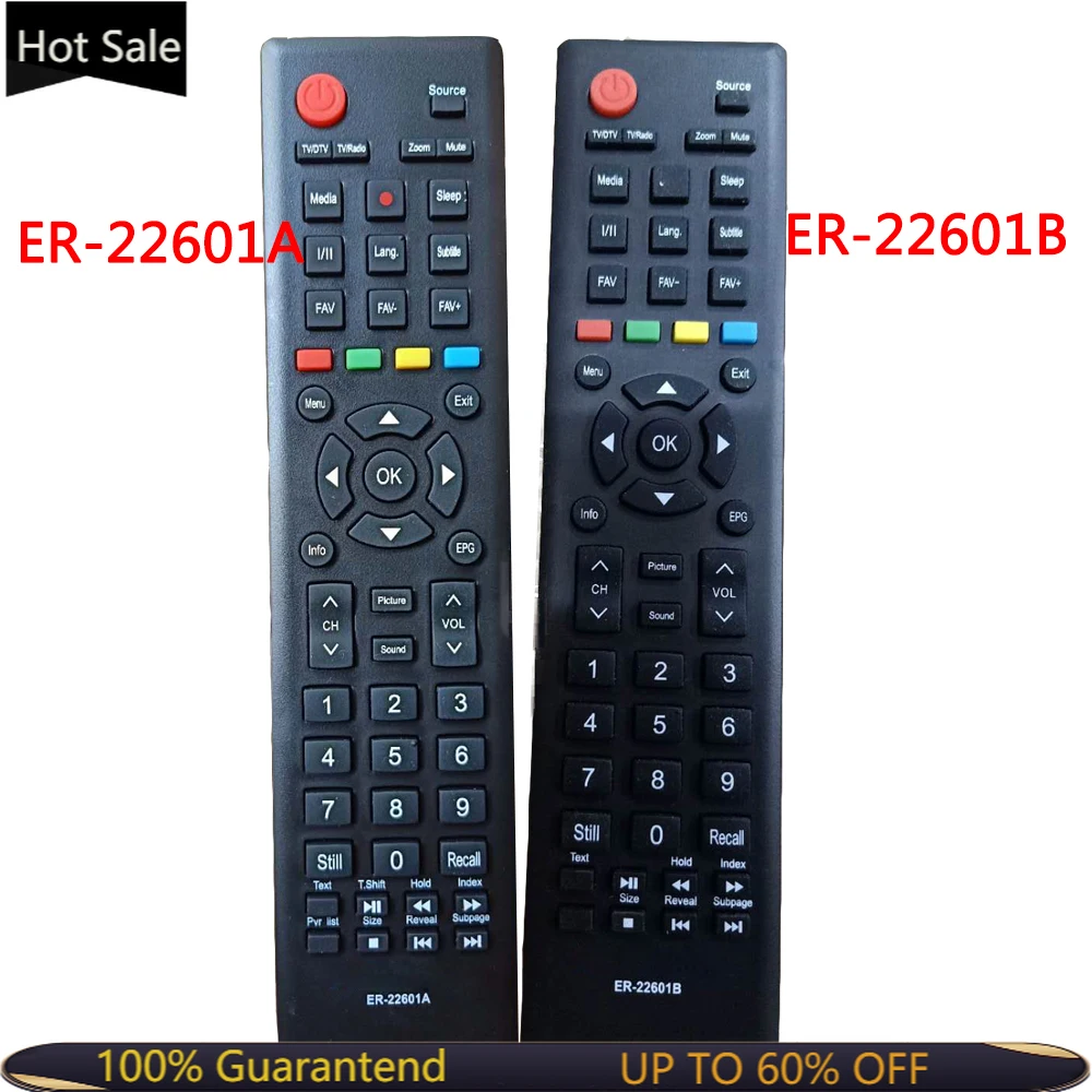 

NEW Original ER-22601A ER-22601B ER22601A For HISENSE TV Remote Control For HL24K20D HL32K20D 24D33 Fernbedienung