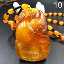  Vintage Winter Trendy Beads Sweater Collar Chain Ethnic Beeswax Pendant Long Necklace Lady Men Choker Clothes Decoration 