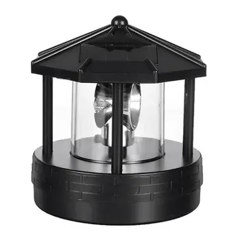 

Solar LED Rotating Small Pavilion Light Indoor Outdoor Multipurpose Decoration B95B