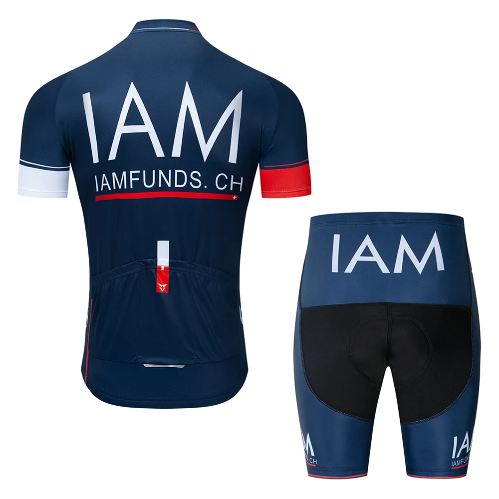 IAM Велоспорт Джерси ropa ciclismo hombre команда летняя велосипедная одежда быстросохнущая с коротким рукавом велосипед pro maillot