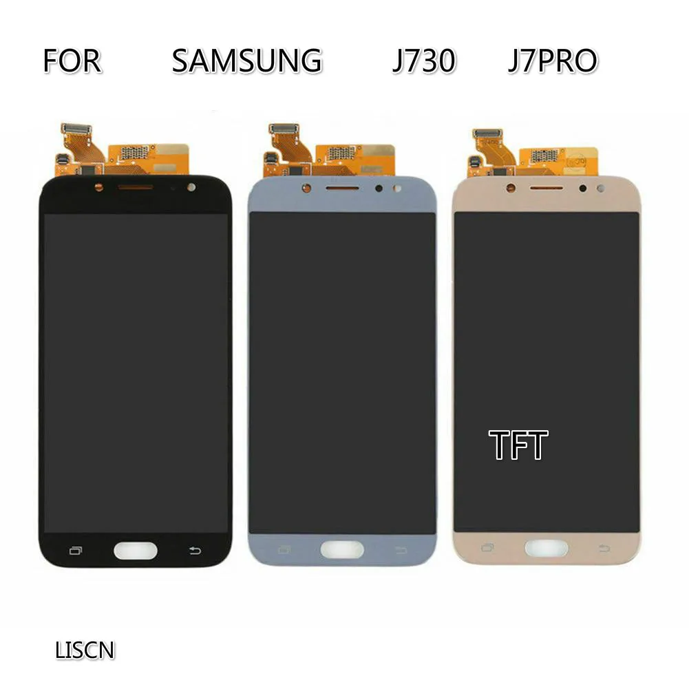 

100% TEST TFT for Samsung J72017 J7Pro,J730,J730F lcd display with touch screen digitizer assembly control repair part