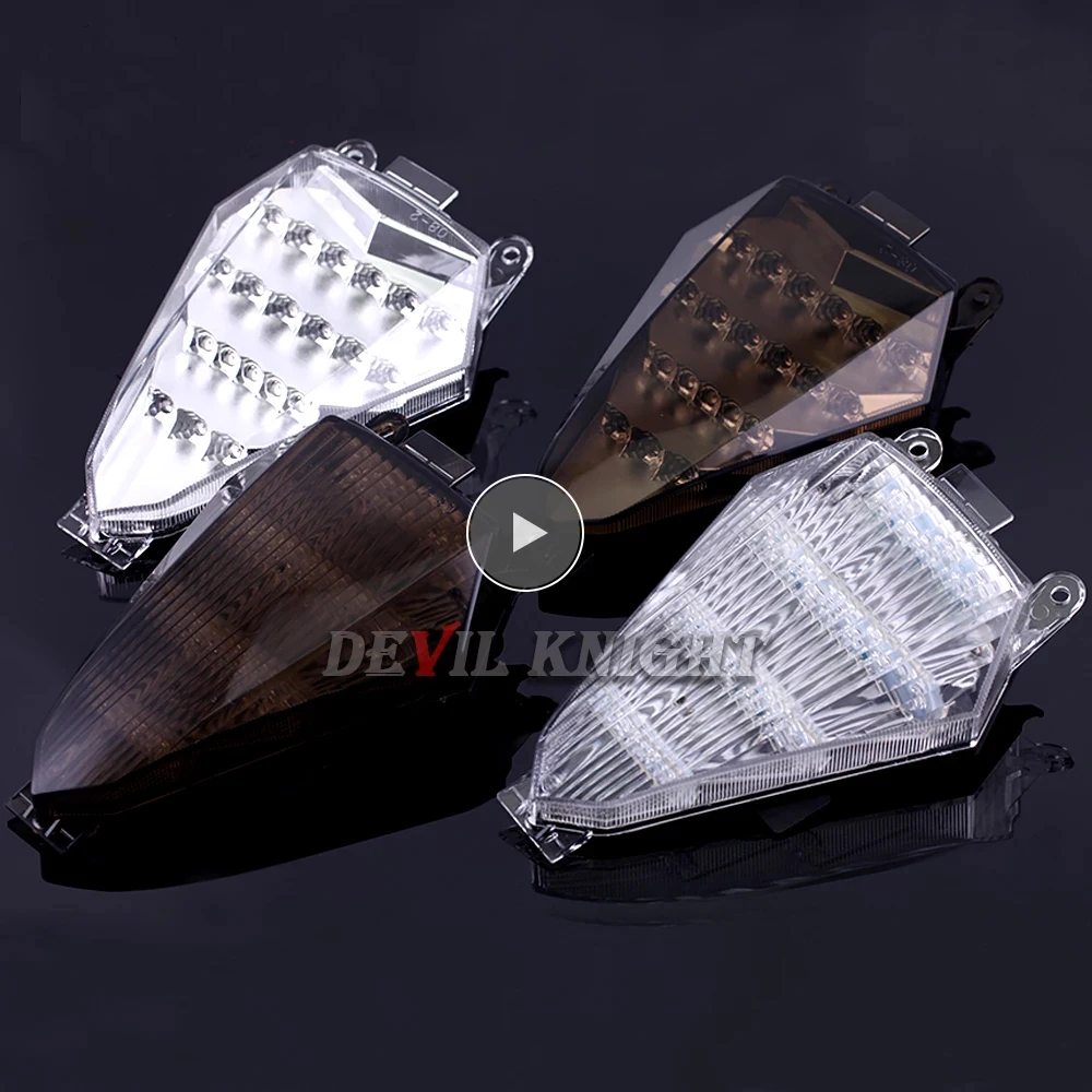 

Мотоциклетный фонарь для Yamaha YZF R6 YZF-R6 08-16, модифицированный светодиодный задний фонарь для мотоцикла, стоп-сигнал со светодиодными указателями поворота, аксессуары