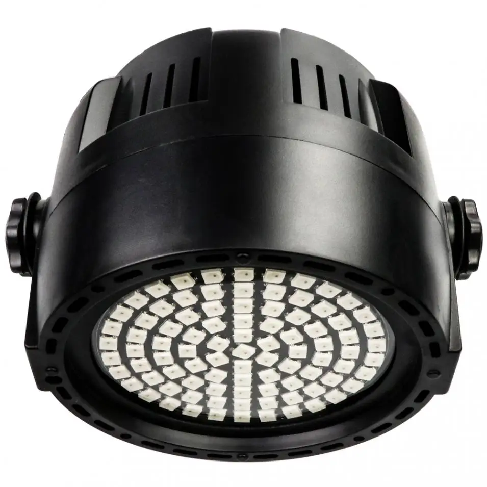91LED 20 Вт Красочный мини стробоскоп сценический эффект круглый флэш-светильник DMX-512 контроль сигнала/RDM/пульт дистанционного управления для дискотеки/DJ/клуба/KTV