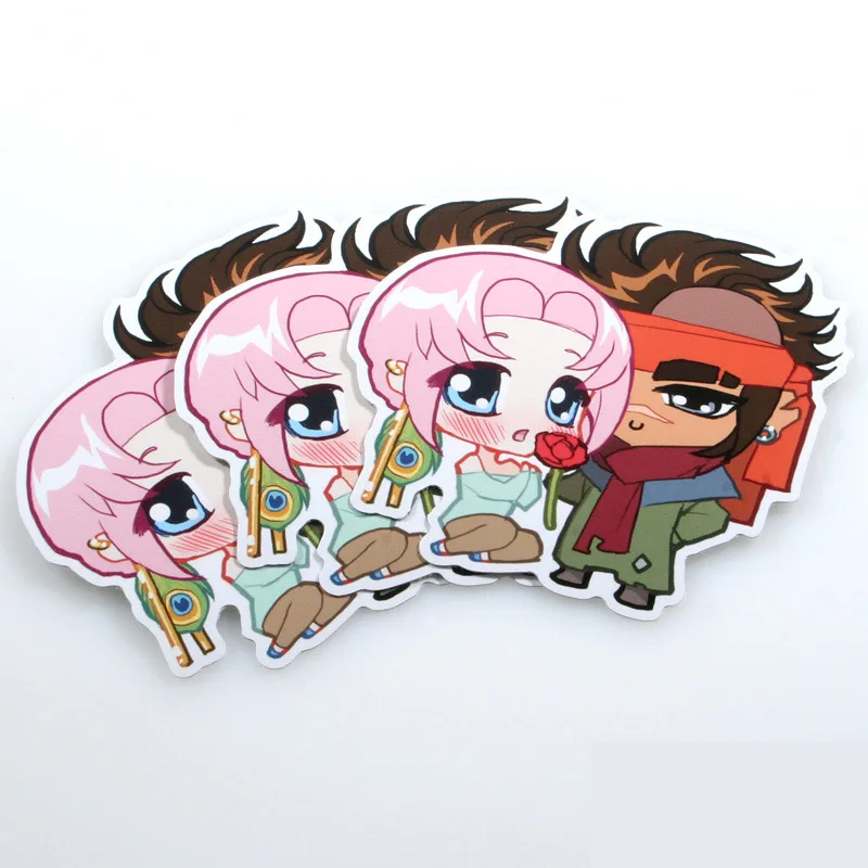 

UV Protected Color Kiss Die Cut China Pvc Children Gift Vinyl Custom Stickers ---PX9020