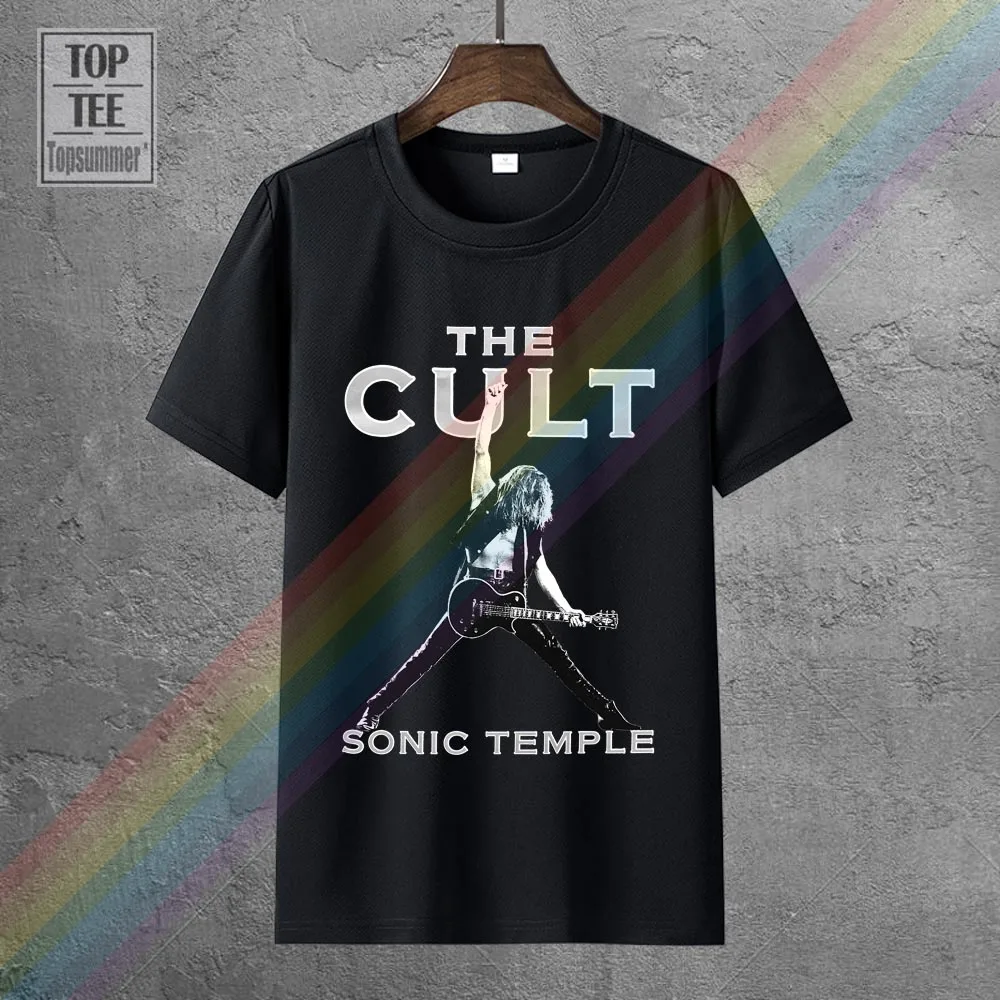 The Cult -Sonic Temple British Rock Band T-Shirt-Taglie: Da S A 7Xl
