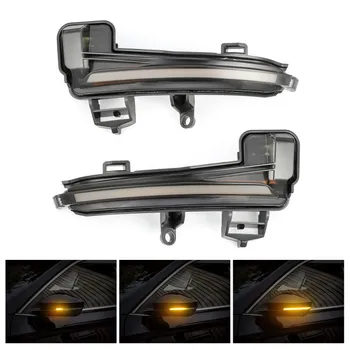 

2PCS Dynamic LED Turn Signal Light Side Mirror Indicator Blinker Sequential For Skoda For Skoda Superb A7 2016 2017 2018 2019