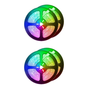 

10M Bluetooth Remote Control RGB LED Strips Neon Tape 5050 Home Decor