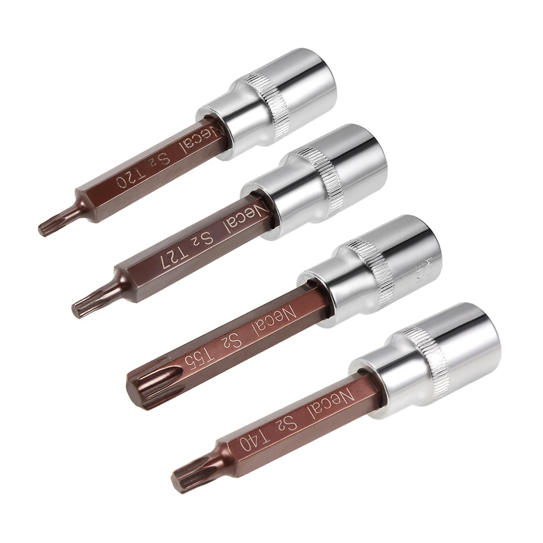 Uxcell 1/2 дюймовый накопитель Torx Бит торцевой гаечный ключ S2 Сталь T20/25/27/30/35/40/45/50/55 100 мм Длина для бытовой Высокое качество обслуживания