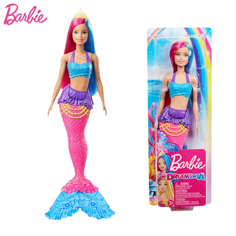Dreamtopia Mermaid Barbie Dolls Body Dress Fairy Clothes Princess Baby Barbie Doll Toys for Girls Juguete Butterfly Boneca Gifts