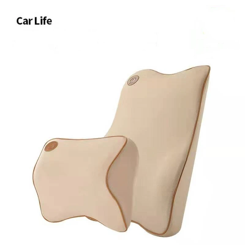 Регулируемая Автомобильная подушка 3D пены памяти подголовник автомобиля Шейная подушка для путешествия подушка для шеи Автомобильная подушка Прямая поставка - Цвет: 1